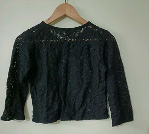 Black Crop Top