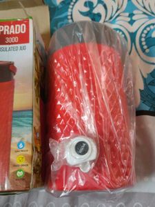 Red Insulated Jug