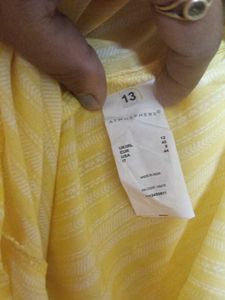 Yellow Striped Romper