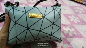 LIKE STYLE Grey Women Sling Bag