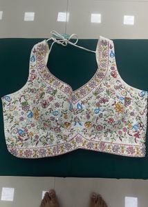 Full chickenkari lehenga