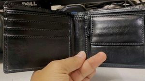 Black Leather Wallet