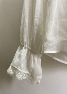 Vero Moda White Lace Detailing Top