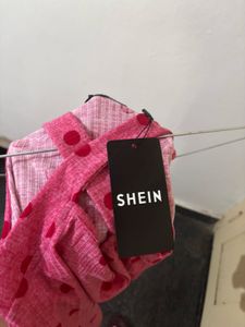 Pink Polka Dot Tank Top