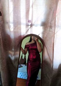Elegant metallic Gown