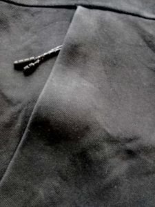 Adidas Black Men&#39;s Hoodie With Zipper