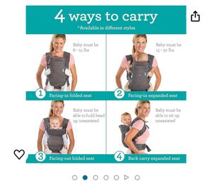 Infantino Baby Carrier (4-in-1)