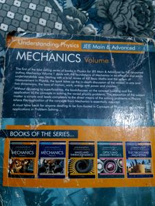 DC PANDEY --Mechanics(Vol. 1)