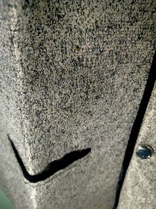 Ethnic Half Jacket Golden Color
