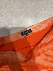 Orange Tie-Dye Dupatta