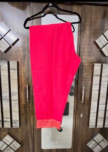 Red Printed Kurta and floral dress