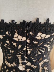 Crochet OverLay Mini Dress
