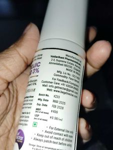 Kojic Acid 3% Get Nectar Serum Cream