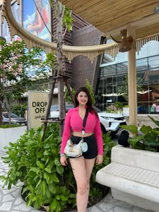 Pink V Neck Top