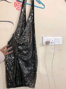 Glitter Y2k Bodycon Dress