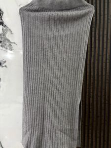New Grey Skirt Till Knees