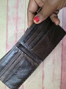 Genuine Leather Men&#39;s Wallet