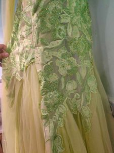 Elegant Green Ethnic Gown