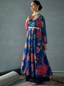 Myntra (Rs. 1899) Floral Print Anarkali Kurta Set