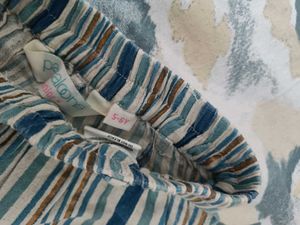 Girls' Floral Top and Pants Set