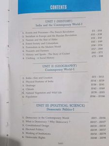 Social Science Textbook For Class 9th