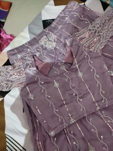 Elegant Lavender Lehenga Choli