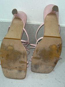 Pink Multi-Bow Heels