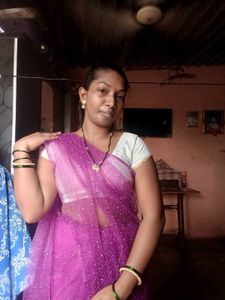 Elegant Purple Saree