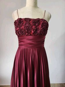 Elegant Maroon Gown