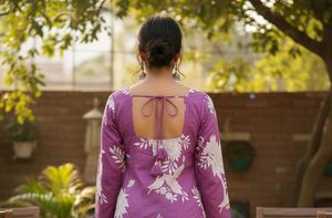 beutiful Purple Kurta💜