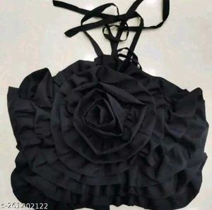 Rose Halter Neck Top