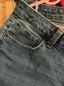 Blue Denim Shorts