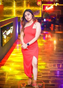 Red One Shoulder Dress
