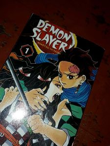 Kimetsu no Yaiba  Demon slayer manga volume.1 🗡 o