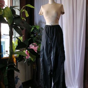 Imported Parachute Baggy Adjustable Pants