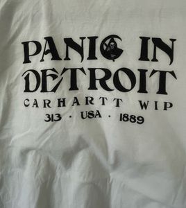 RARECARHARTT WIP PANIC IN DETROIT VINTAGE TEE