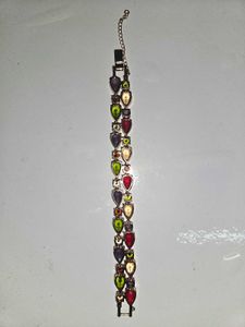 Colorful Gemstone Bracelet