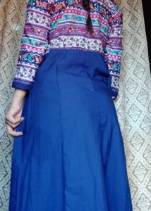 Women Anarkali Printed Kurta