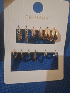 Primark Earring Set (6) ...*new*