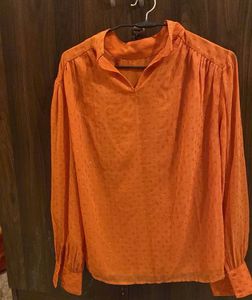 H&amp;M  Orange Blouse