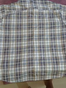 Vintage Plaid Short Sleeve Shirt