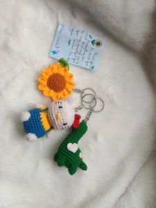 Sunflower Keychains (Set of 1)