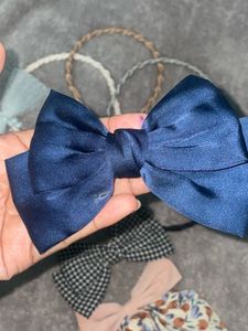 Hair Accessory Bundle ( 4 bands &amp; 5 bows )