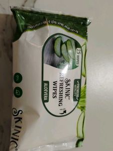 Skinic Aloe Vera Refreshing Wipes