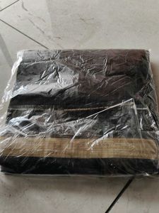 Elegant Black tissue Saree