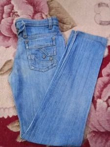 Light Wash Denim Jeans