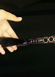 Elegant Embroidered Cuff Abaya