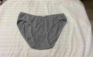 Women's Grey Cotton Briefs 24-28