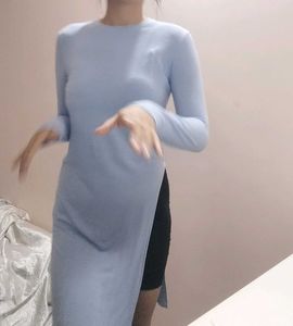 Blue Casual Dress