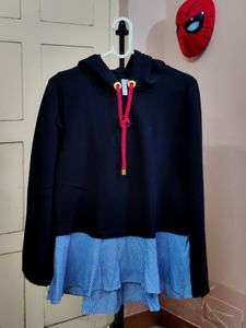 💥BUY1GET1💥 KENSIE IMPORTED women's layered-look hoodie